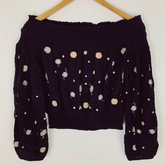 NWT Free People Saachi Embroidered Top - Picture 5 of 8